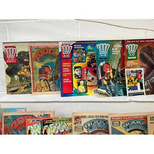 74 - TWO BOXES OF 2000AD VINTAGE COMICS