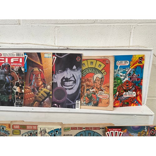 74 - TWO BOXES OF 2000AD VINTAGE COMICS