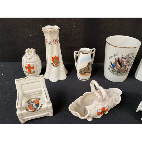 82 - A BOX OF COLLECTORS COMMERATIVE WARE CHINA TO INCLUDE PREMIER SHELLEY GRAFTON CHINA ETC