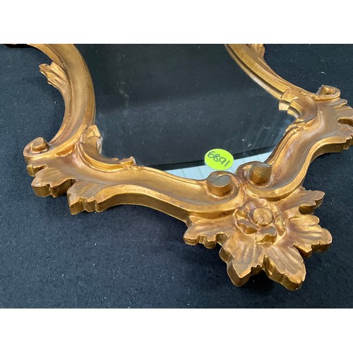 101 - ORNATE GILT FRAMED WALL MIRROR