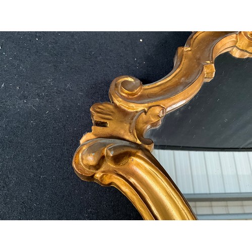 101 - ORNATE GILT FRAMED WALL MIRROR