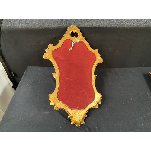 101 - ORNATE GILT FRAMED WALL MIRROR