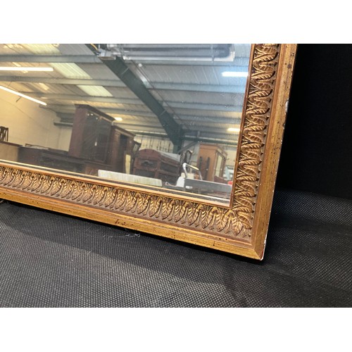 175 - GUILT FRAMED WALL MIRROR H20.5” L26”