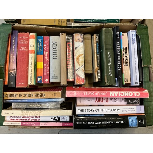 192 - FOUR BOXES OF BOOKS