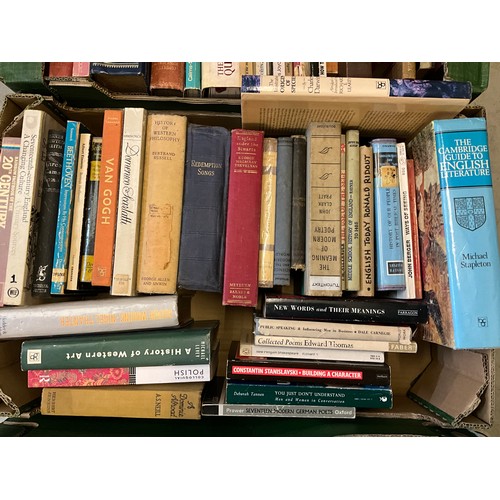 192 - FOUR BOXES OF BOOKS