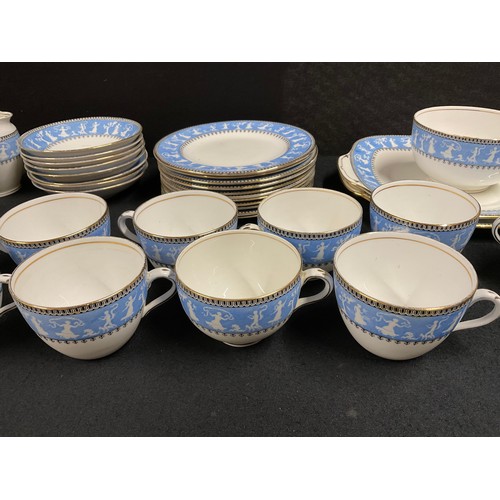 38 - BOX OF CHINA TO INCLUDE ROYAL ALBERT CROWN STAFFORDSHIRE PART TEA SET ETC