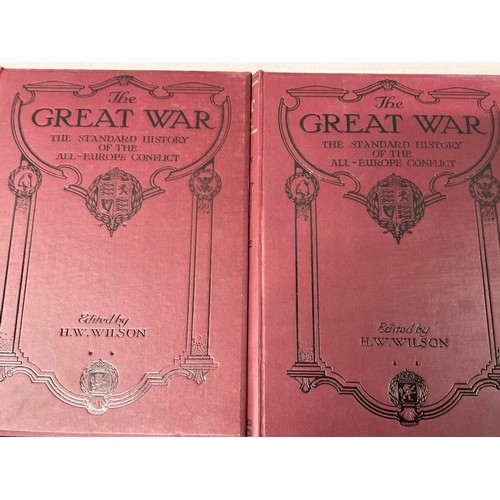 75 - 11 VOLUMES OF THE GREAT WAR