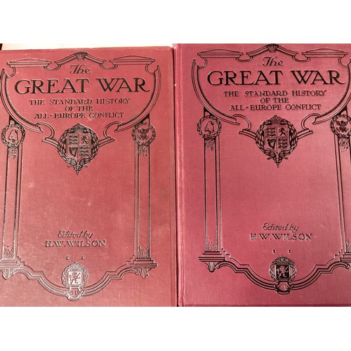 75 - 11 VOLUMES OF THE GREAT WAR