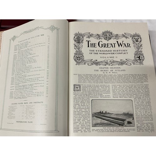 75 - 11 VOLUMES OF THE GREAT WAR