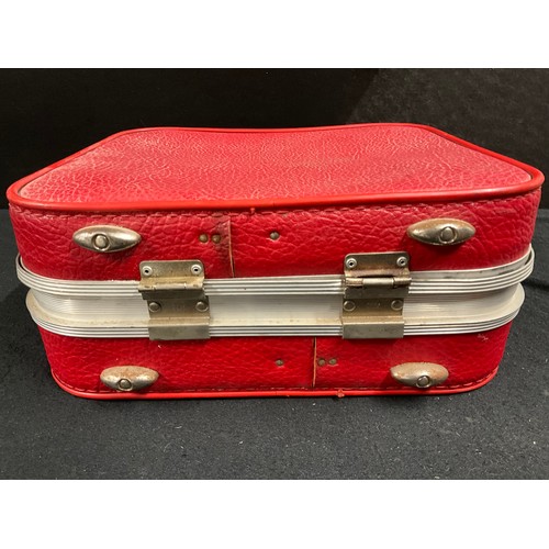 233 - ANTLER VINTAGE VANITY CASE