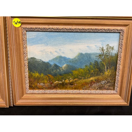 65 - 2 MODERN FRAMED OILS ON BOARD 12 X 16