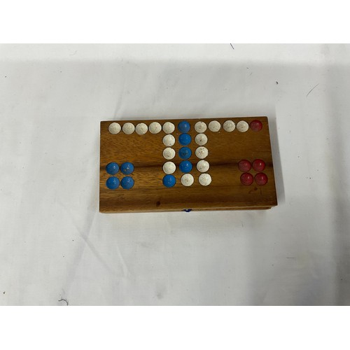 69 - BOX TO INCLUDE VINTAGE MOUSE TRAP GAME, WADDINGTON BOOBY TRAP GAME, DOMINOES, MONOPOLY ETC