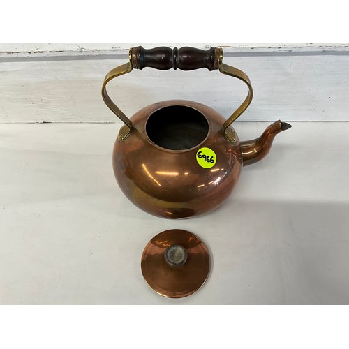 76 - 2 VICTORIAN COPPER KETTLES