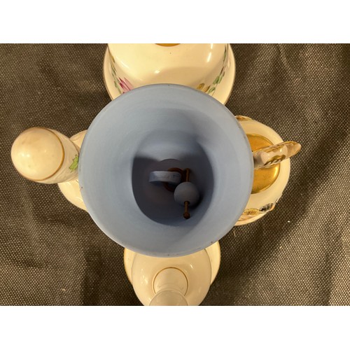 82 - BASKET TO INCLUDE QTY CHINA BELLS TO INCLUDE COALPORT, CROWN STAFFORDSHIRE, PARAGPON, ROYAL ALBERT O... 
