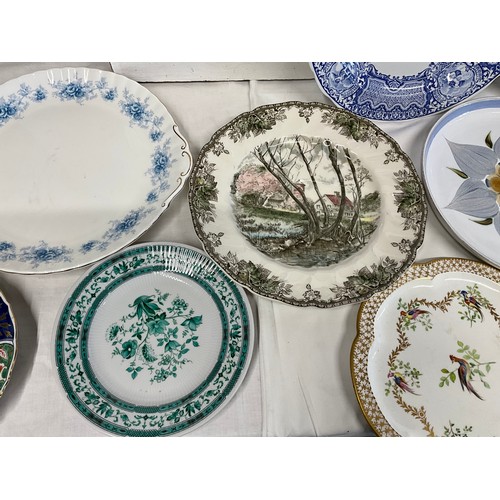 86 - BOX OF CHINA TO INCLUDE COALPORT, DENBY ETC