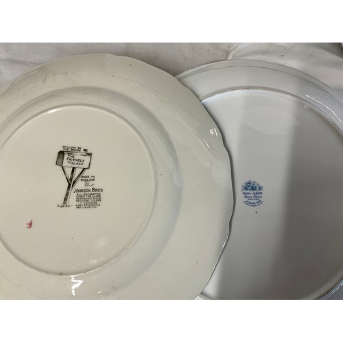 86 - BOX OF CHINA TO INCLUDE COALPORT, DENBY ETC