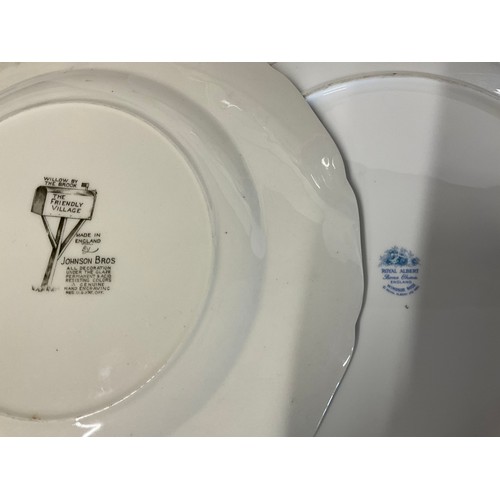 86 - BOX OF CHINA TO INCLUDE COALPORT, DENBY ETC