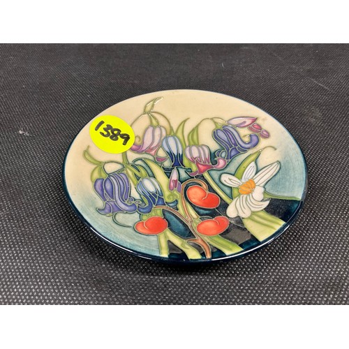 90 - MOORECROFT TUBE LINE DESIGN 2005 PIN DISH DIA5