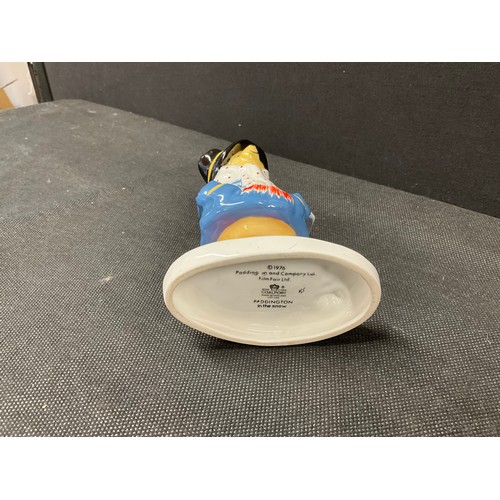 97 - FOUR COALPORT PADDINGTON BEAR FIGURES