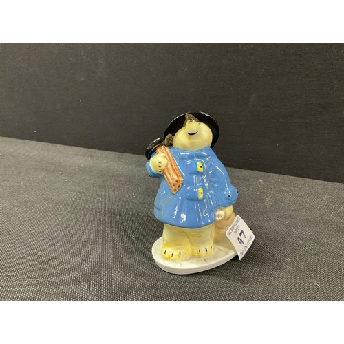 97 - FOUR COALPORT PADDINGTON BEAR FIGURES