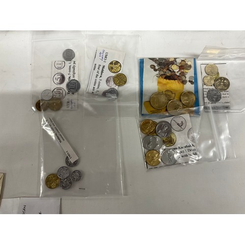 103 - A QUANTITY OF MIXED FOREIGN COINAGE