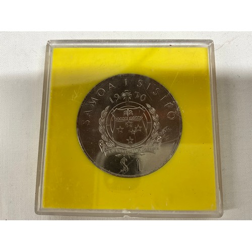 104 - A QUANTITY OF MIXED FORIEGN COINAGE