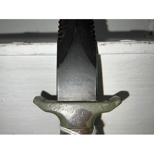 107 - MILLITARY JAPANESE DAGGER