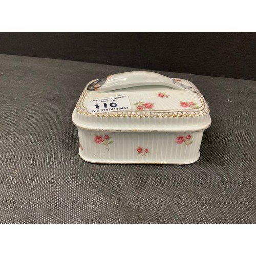 110 - FOUR ART DECO SARDINE DISHES