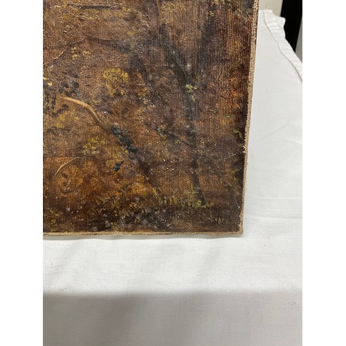 115 - PAIR OF UNFRAMED OILS ON CANVAS SIGNED E PRIESTLY, DHOON GLEN ISLE OF MAN, GLEN MEAY ISLE OF MAN H24... 