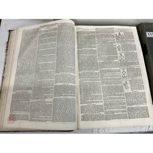117 - ILLUSTRATED LONDON NEWS JANUARY TO JUNE 1855 AND ILLUSTRATED LONDON NEWS JULY TO DECEMBER 1854