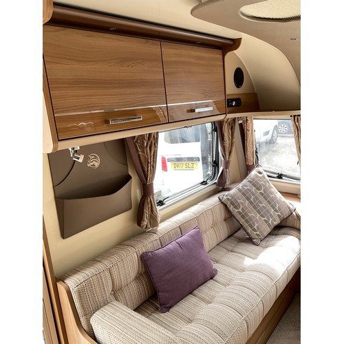 522 - 2015 BAILEY UNICORN III MADRID SINGLE AXLE 3 BERTH TOURING CARAVAN WITH FITTED MOTOR MOVER,SERVICE H... 