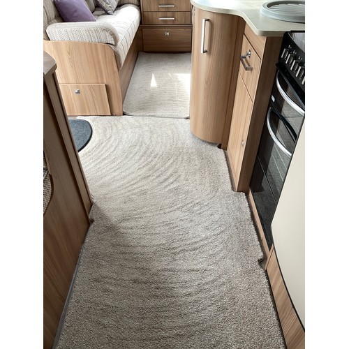 522 - 2015 BAILEY UNICORN III MADRID SINGLE AXLE 3 BERTH TOURING CARAVAN WITH FITTED MOTOR MOVER,SERVICE H... 