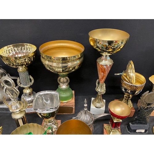 2 BOXES OF TROPHIES