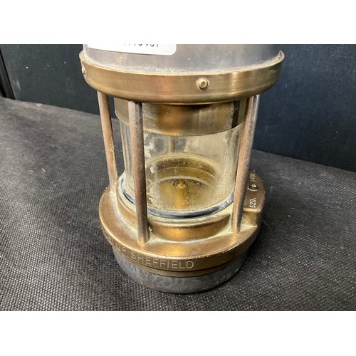 4 - VINTAGE WOLF MINERS LAMP H8”