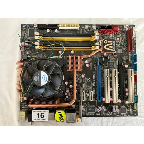 16 - 2 INTEL COMPUTER ELECTRICAL BOARDS L12”W10”