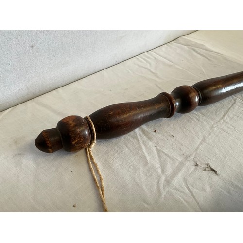 25 - 2 VICTORIAN COPPER WARMING PANS l41”