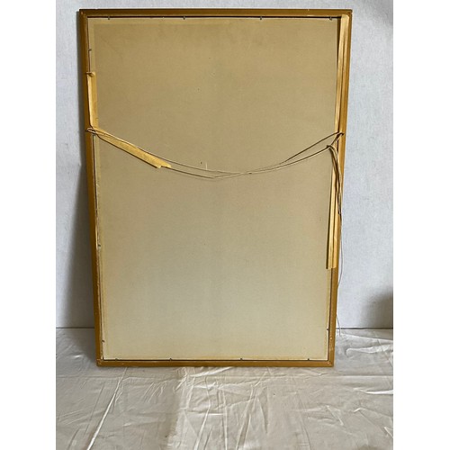 28 - FRAMED SIGNED ETCHING H31 L22”