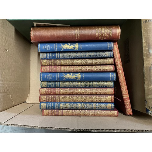 38 - BOX OF VINTAGE HARDBACK BOOKS TO INCLUDE E.M FOSTER
