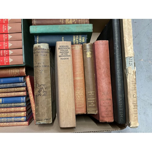 38 - BOX OF VINTAGE HARDBACK BOOKS TO INCLUDE E.M FOSTER
