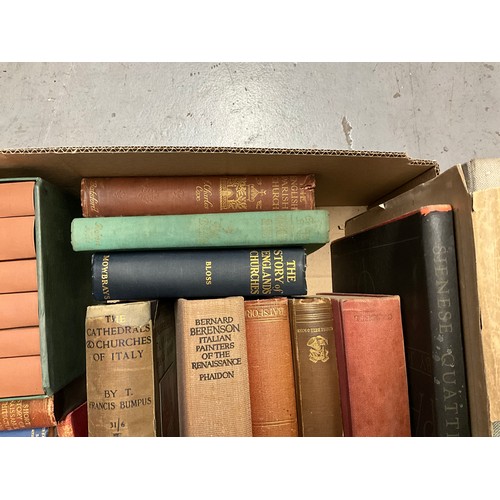 38 - BOX OF VINTAGE HARDBACK BOOKS TO INCLUDE E.M FOSTER