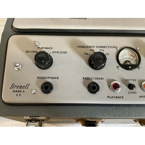 36 - VINTAGE BOXED BRENELL TAPE RECORDING EQUIPMENT