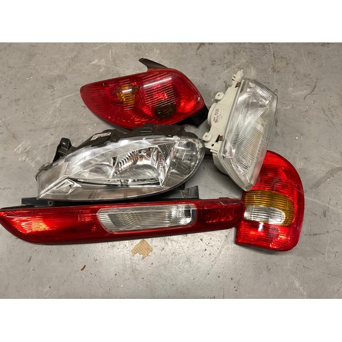 55 - 2 BOXES OF CAR LIGHTS ETC