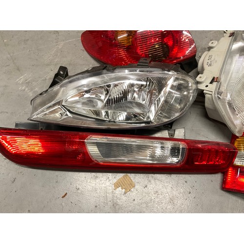 55 - 2 BOXES OF CAR LIGHTS ETC