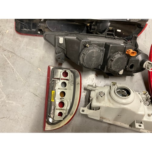 55 - 2 BOXES OF CAR LIGHTS ETC