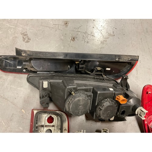 55 - 2 BOXES OF CAR LIGHTS ETC