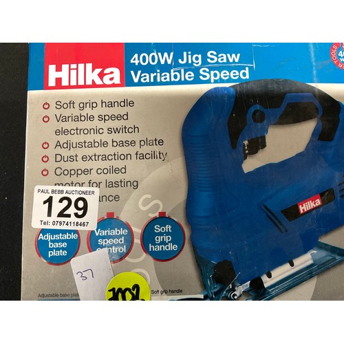 129 - NEW HILKA 400W JIGSAW