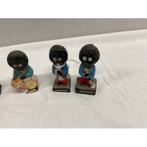 137 - 5 VINTAGE ROBERTSON BAND MEMBER (1 A/F)