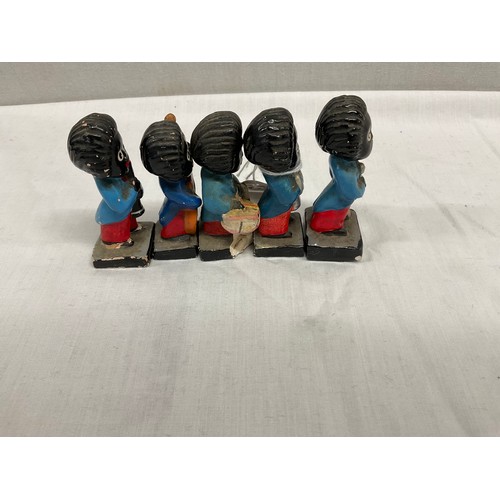 137 - 5 VINTAGE ROBERTSON BAND MEMBER (1 A/F)