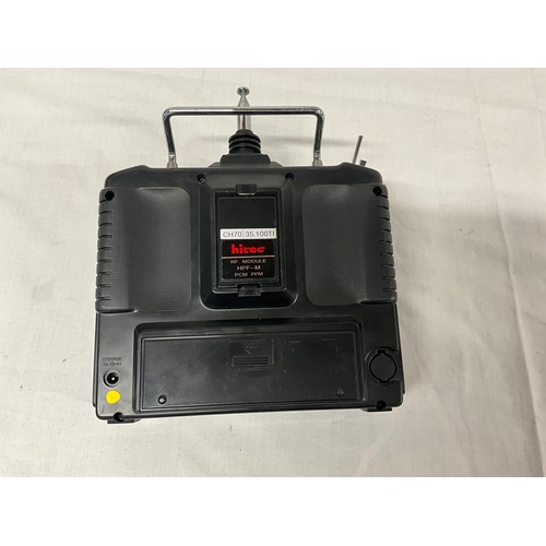 168 - BOX OF HOBBY GRADE REMOTE CONTROL UNITS INCLUDING JR PROPO X347