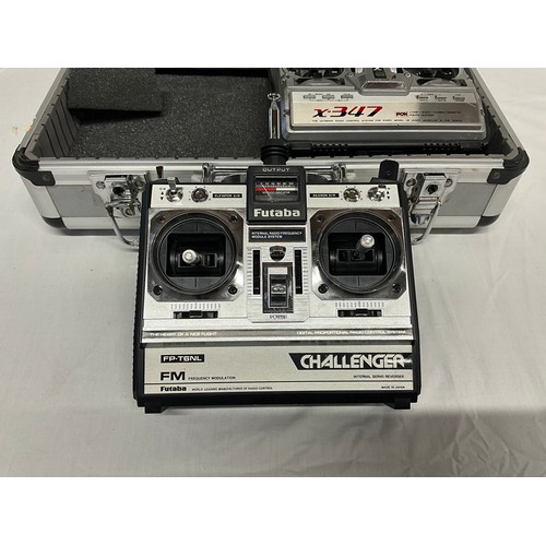 168 - BOX OF HOBBY GRADE REMOTE CONTROL UNITS INCLUDING JR PROPO X347